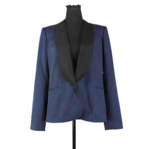 J. Crew Navy and Black Blazer